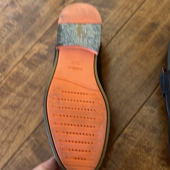 Geox Men's Respira suede Brown Size 7 Shoes Italian Patent - Picture 8 of 14